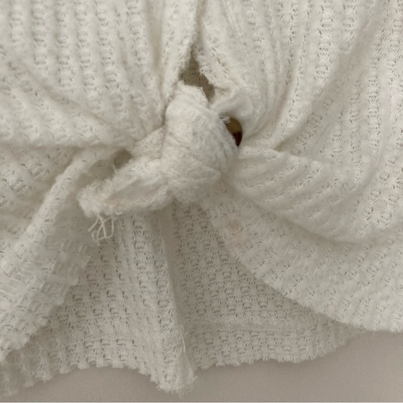 BUNDLE of 2 Out From Under Jojo Oversized Thermal Button-Front Tops from UO - Picture 10 of 12